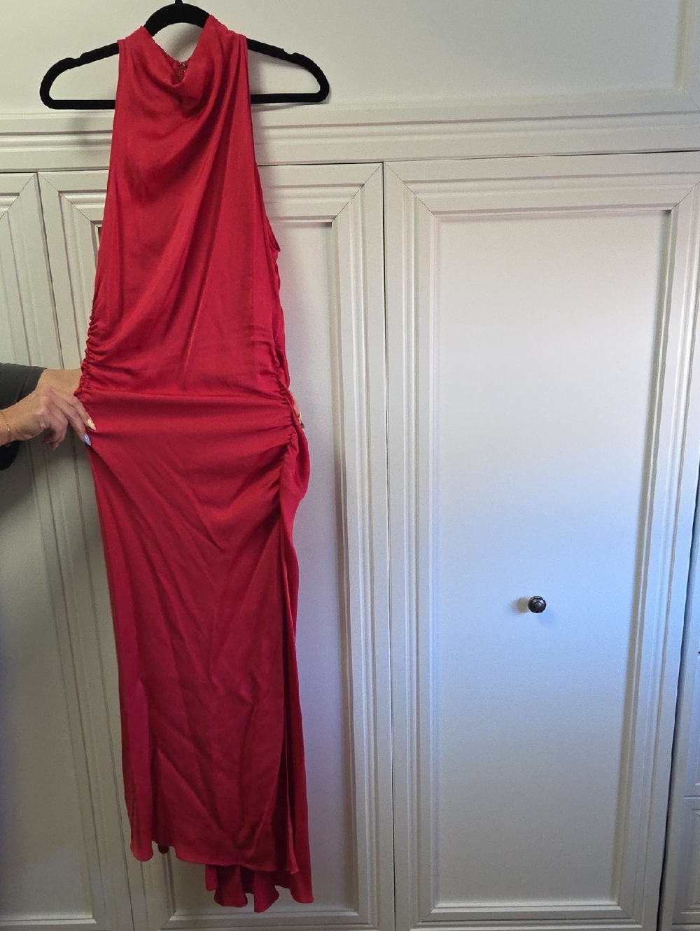 A.L.C. Fuchsia Sleeveless Maxi Dress